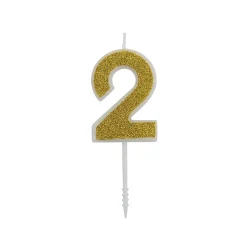 Online Overig Cijferkaars Goud Glitter #2