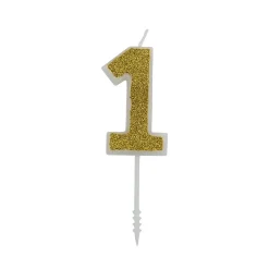 Hot Overig Cijferkaars Goud Glitter #1