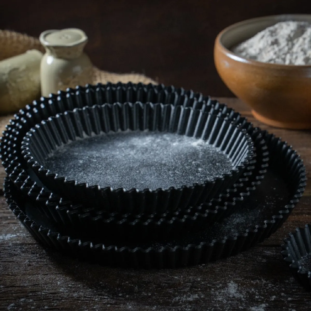 Discount Clean Baking Products CleanBaking Kunststof Vlaaipan Gekarteld Ø26,5cm