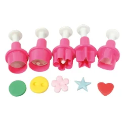 Culpitt Plunger Cutter Set Mini Figuren 5st.