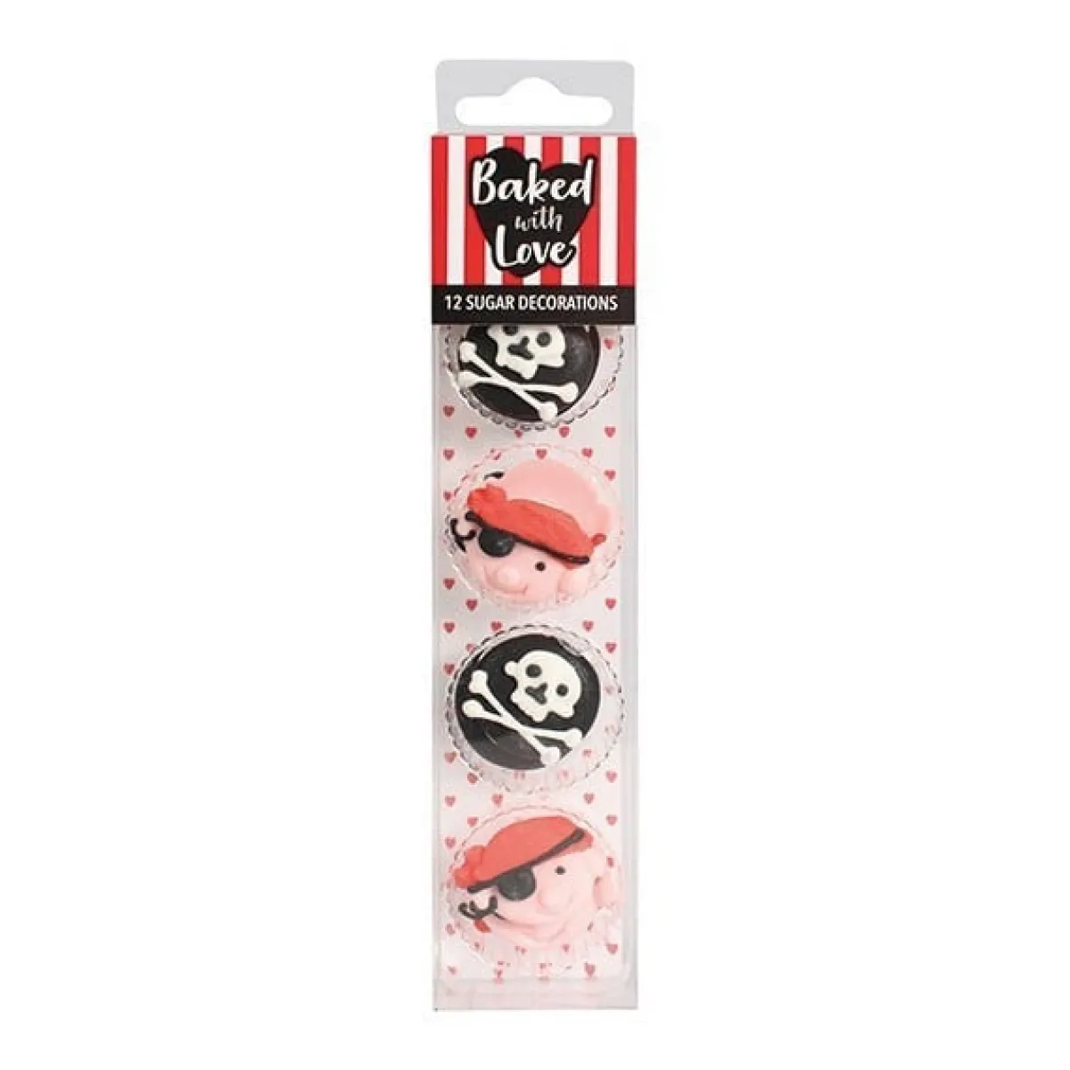 Clearance Culpitt Suikerdecoratie Piraat 25mm 12st.