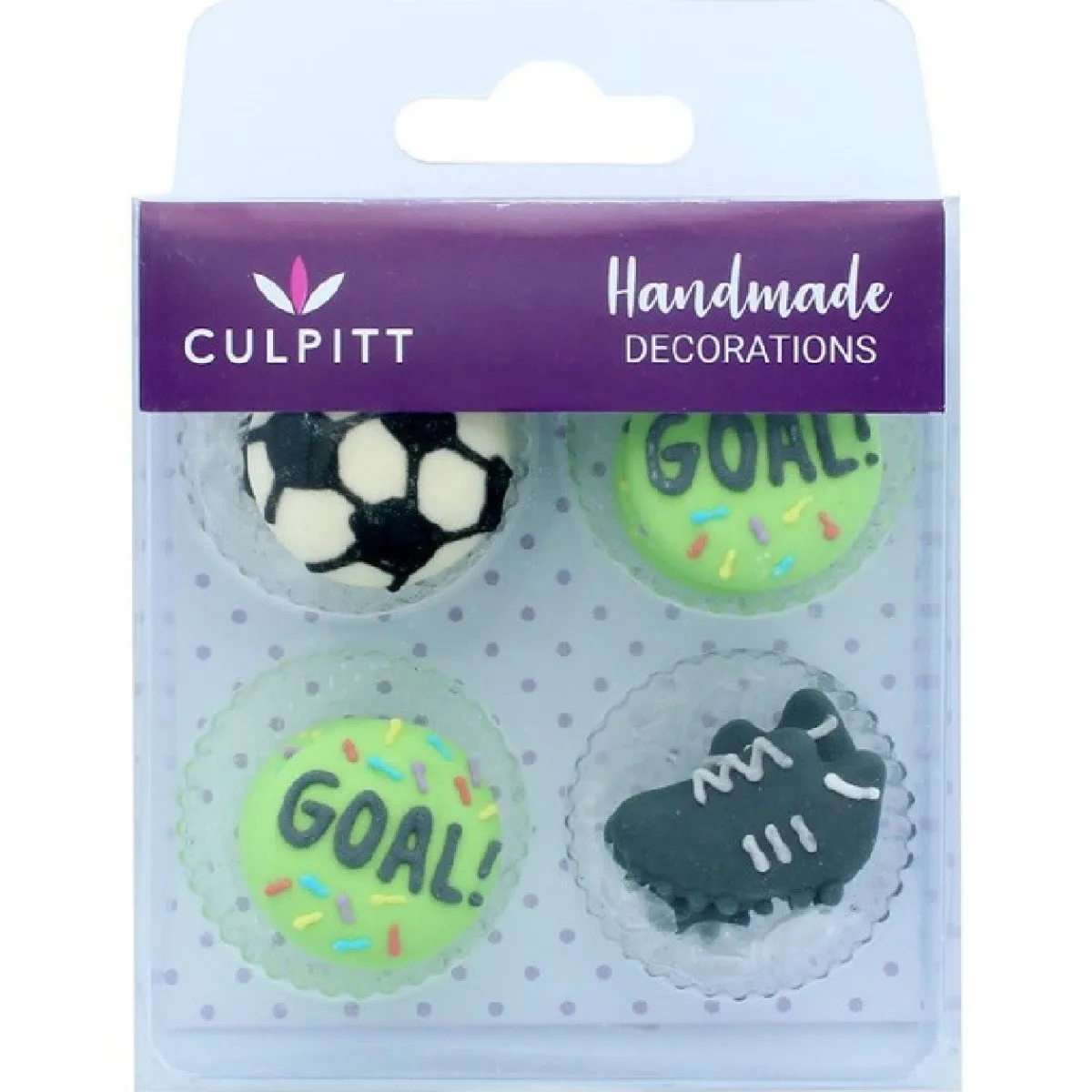 Best Culpitt Suikerdecoratie Voetbal 25mm 12st.