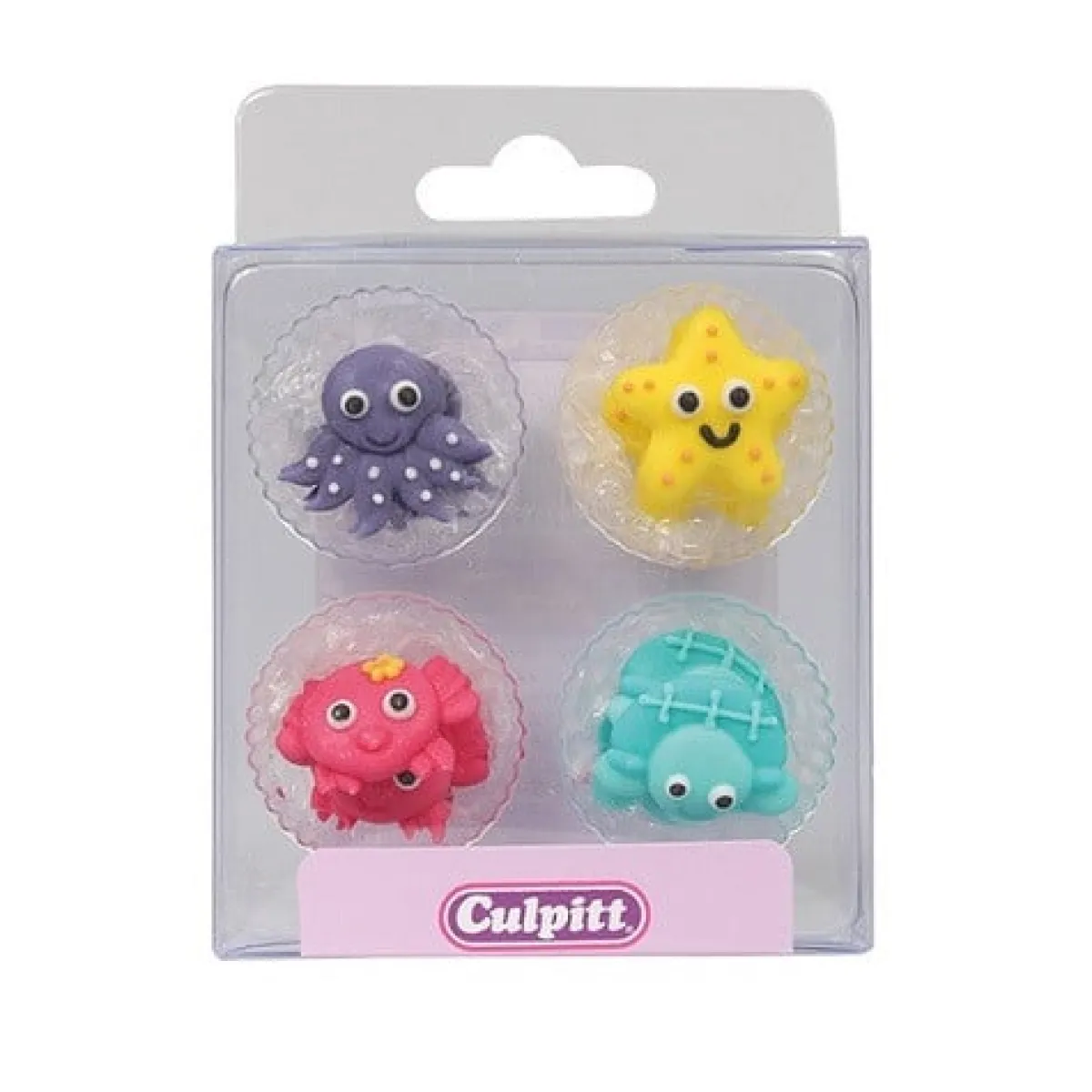 Best Culpitt Suikerdecoratie Zeedieren 12st.