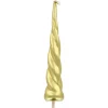 New Culpitt Taartkaars Unicorn Hoorn Goud 10,5cm