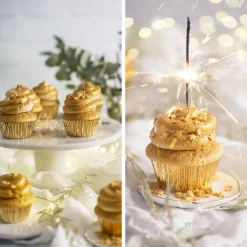 Outlet Decora Cupcake Vormpjes Goud Ø50x32(h) mm 60 stuks