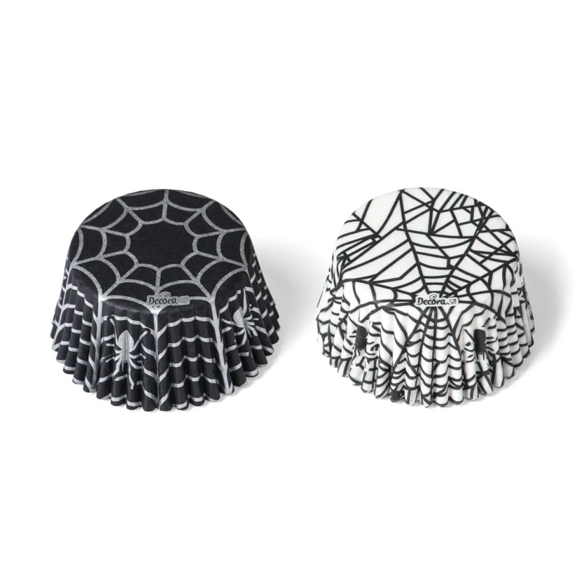 Sale Decora Cupcake Vormpjes Halloween Spinnenweb Ø50x32(h) cm 36 stuks