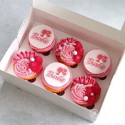 House of Marie Cupcake Vormpjes HoM Fuchsiaroze 50x33mm. 50st.