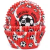 Online House of Marie Cupcake Vormpjes HoM Voetbal 50x33mm. 50st.