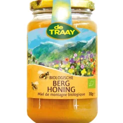 New De Traay Berghoning Creme Biologisch 350g