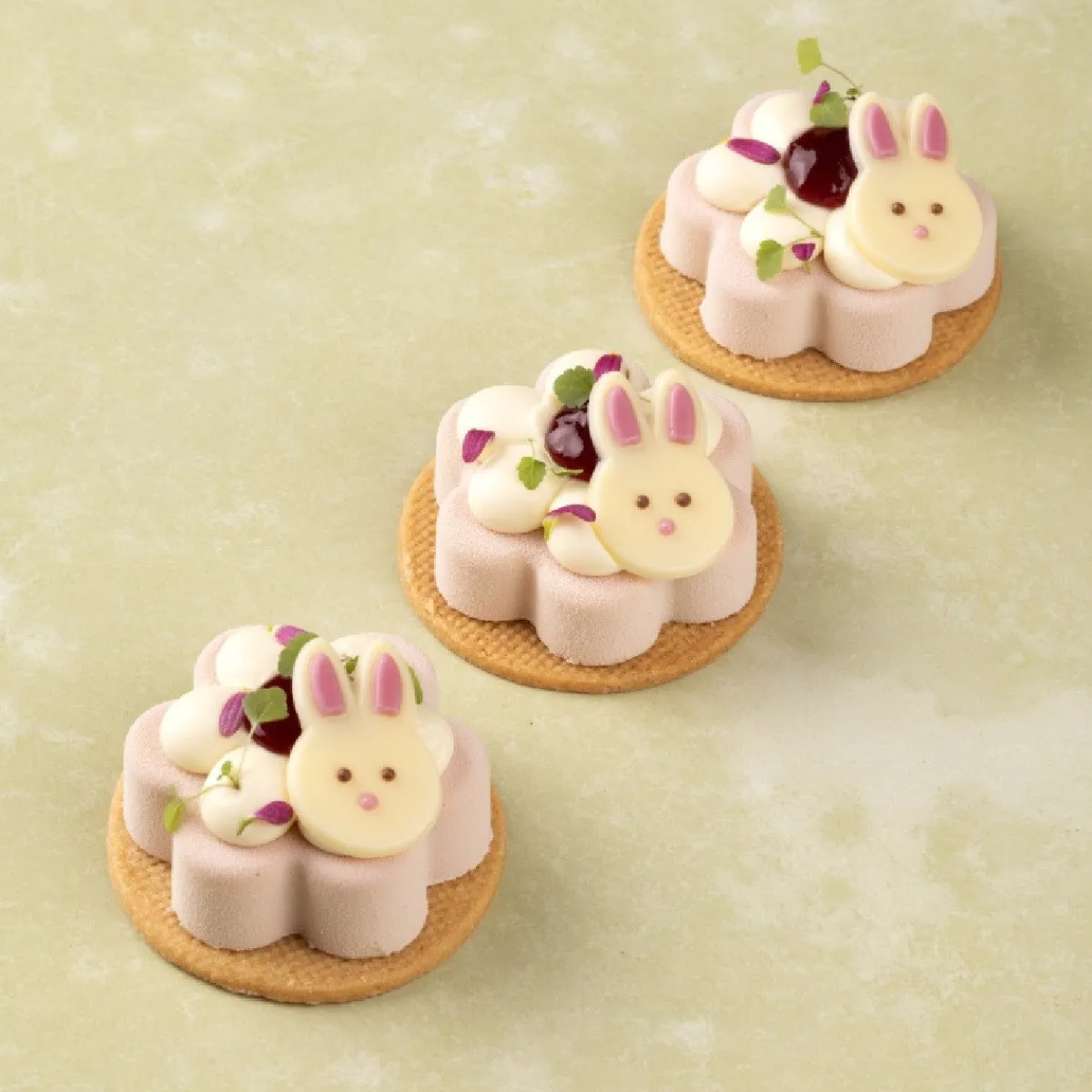 Discount Dobla Chocoladedecoratie Paashaas Wit (90 stuks)