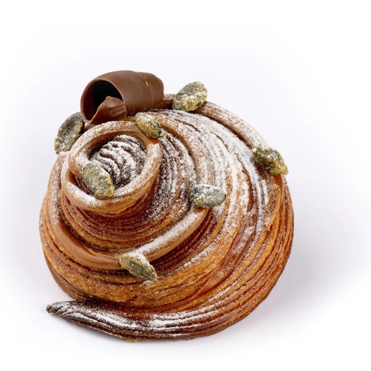 Hot Dobla Chocoladedecoratie Gelaagde Krul (133 stuks)