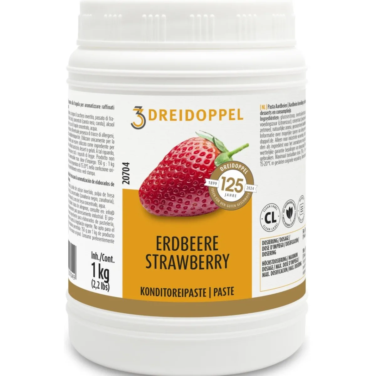 Dreidoppel Compound Aardbei 1kg