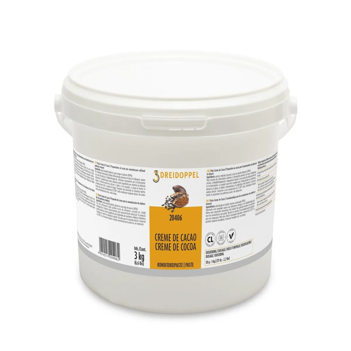 Dreidoppel Compound Cacao 3kg**