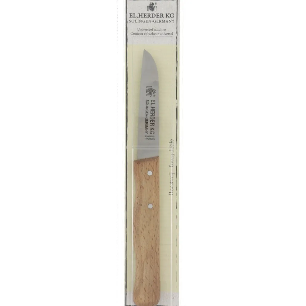 Online Overig El Herder Schilmes RVS met Houten Handvat 8cm