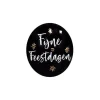 Etiket 'Fijne Feestdagen' 500 stuks