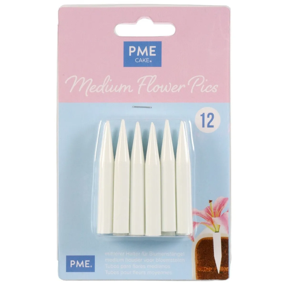 Outlet PME Flower Pics Medium 12 stuks