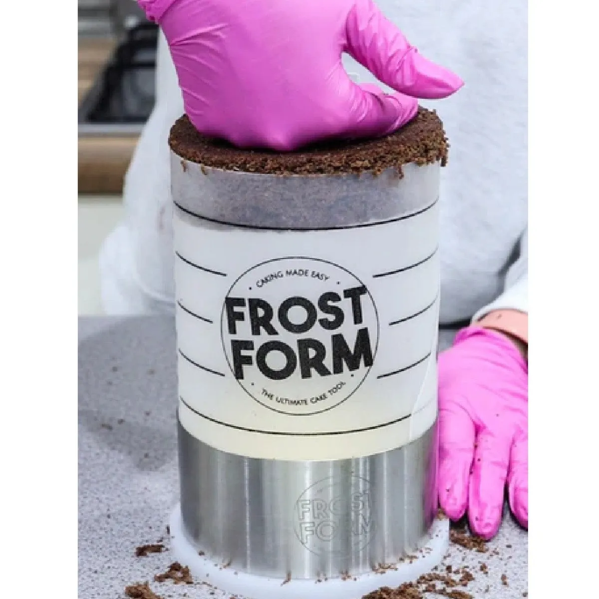 Frost Form Taart Coating Kit Rond 25cm