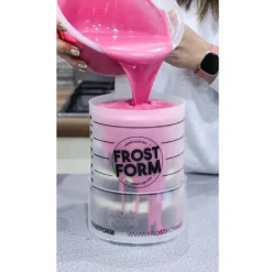 Hot Frost Form Taart Coating Kit Rond 20cm
