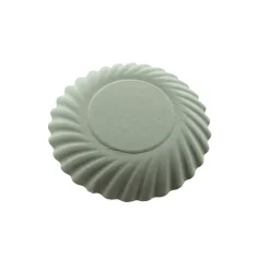 Clearance Overig Gebaksschoteltje Rond Ribbel Goud Ø8,8cm 100st.