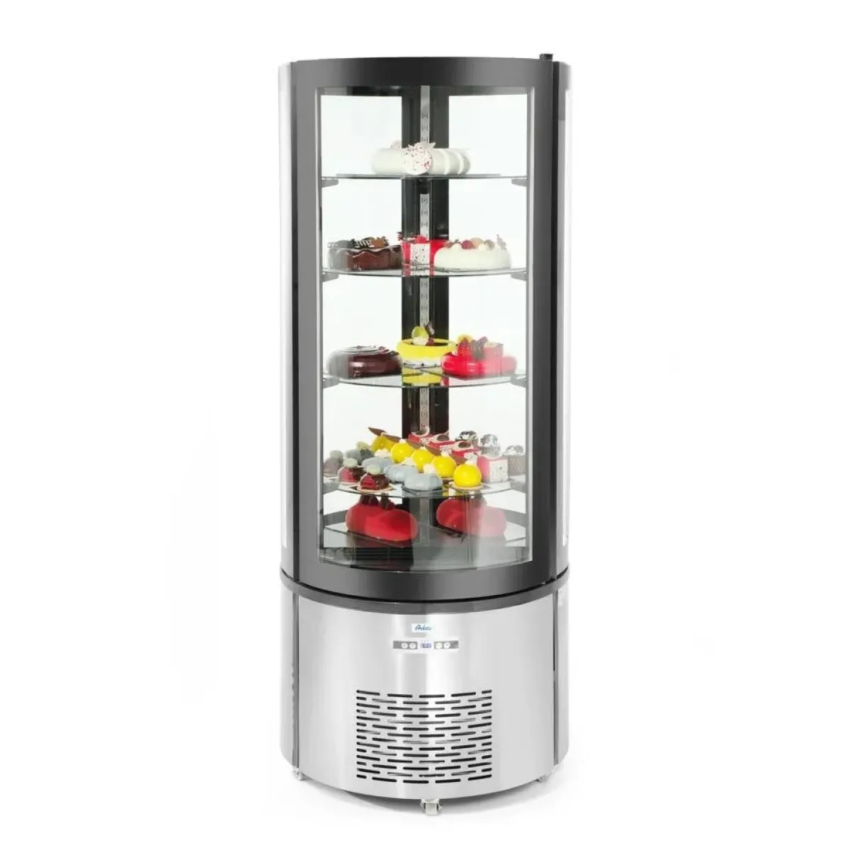 Discount Hendi Arktic Gebaksvitrine rond 360 Liter