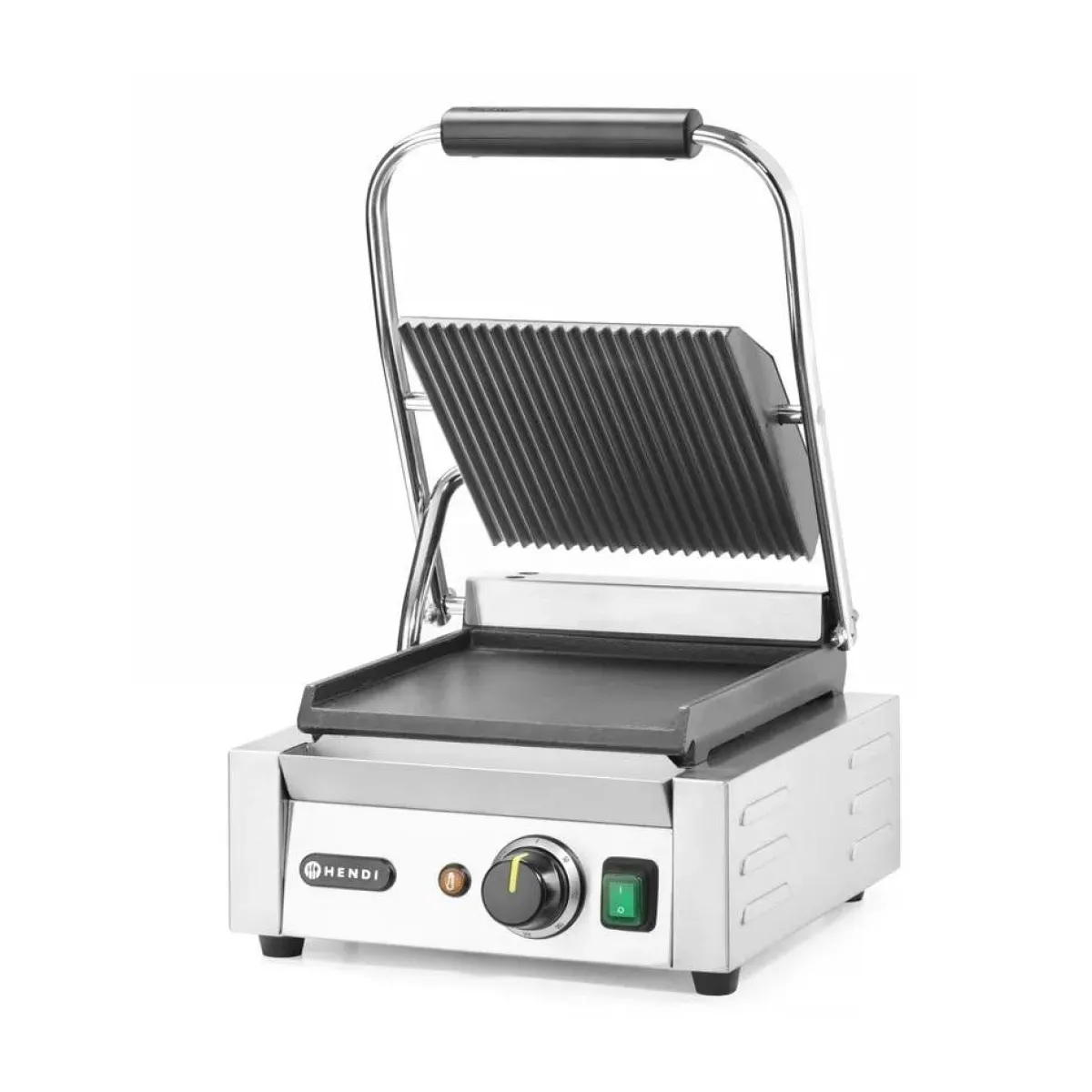 Outlet Hendi Contactgrill - enkel onder glad