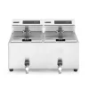Outlet Hendi Friteuse met aftapkraan digitaal - 2 x 8L