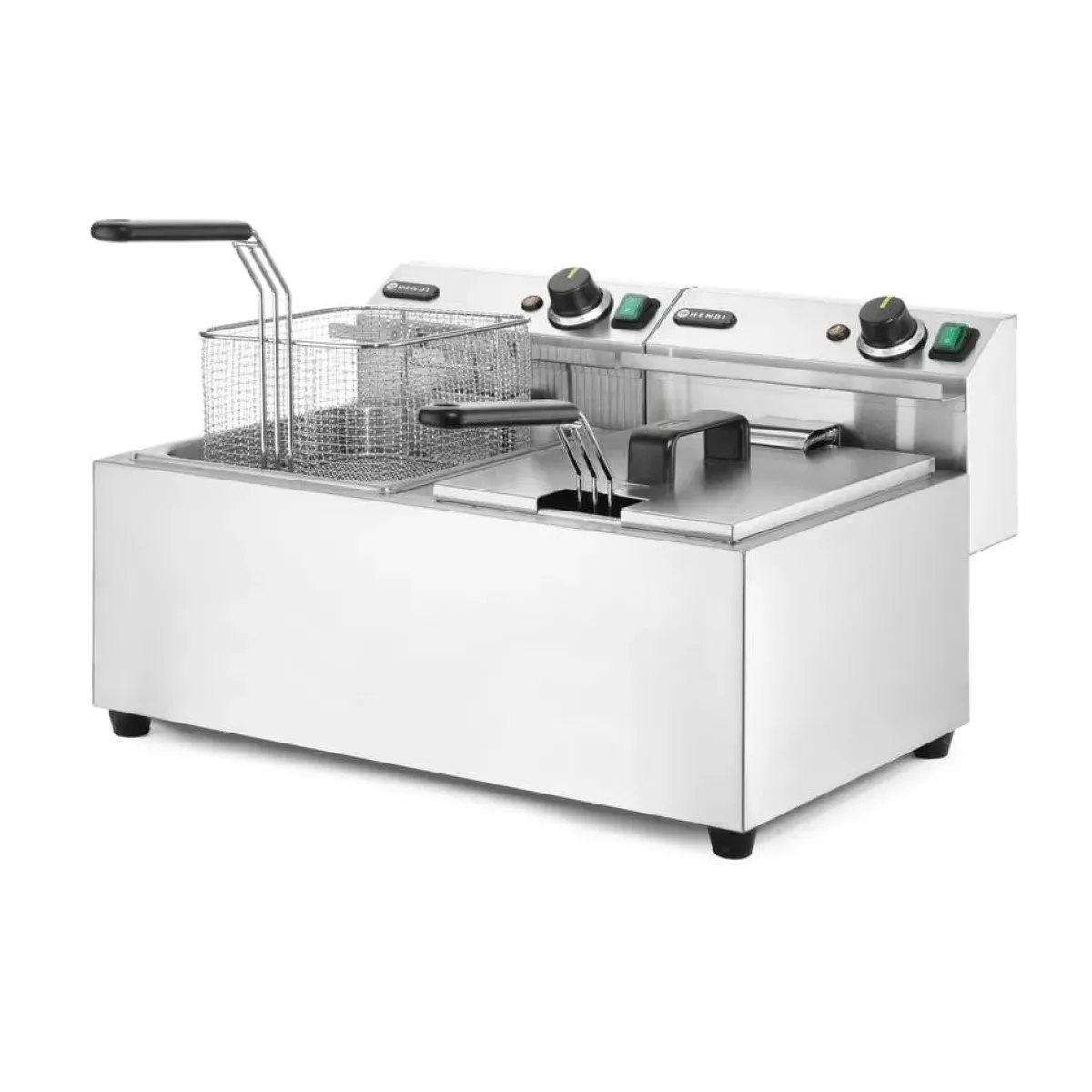 Clearance Hendi Friteuse Profi Line - 2 x 8L