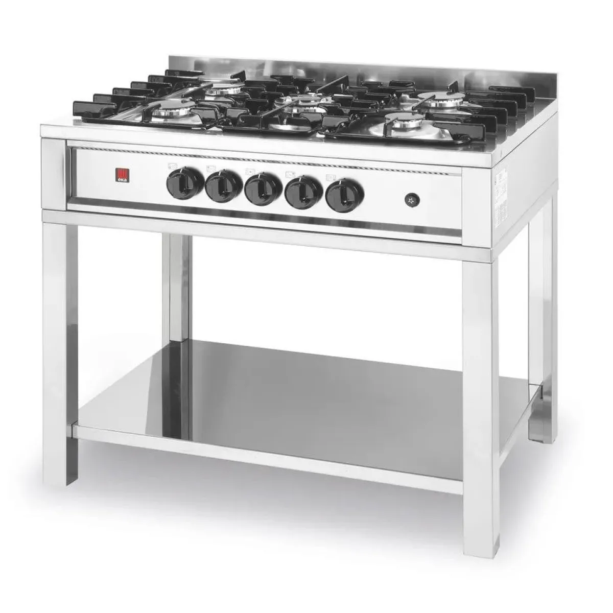 Discount Hendi Gasfornuis - 5 pits met open frame