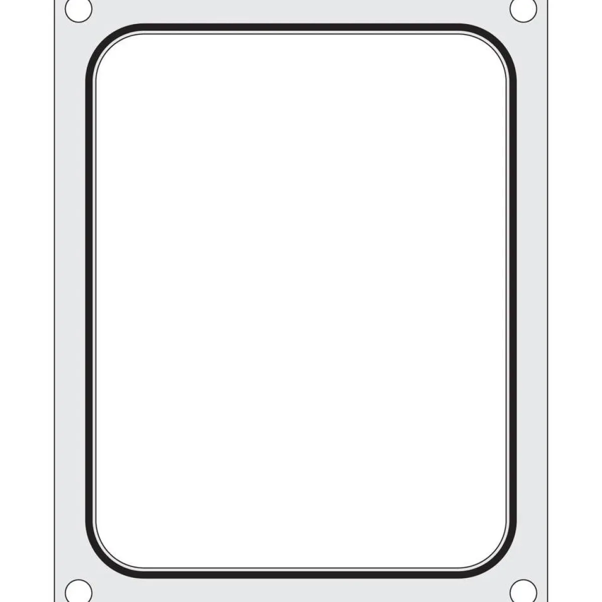 Clearance Hendi Traysealer matrix container 227x178 mm