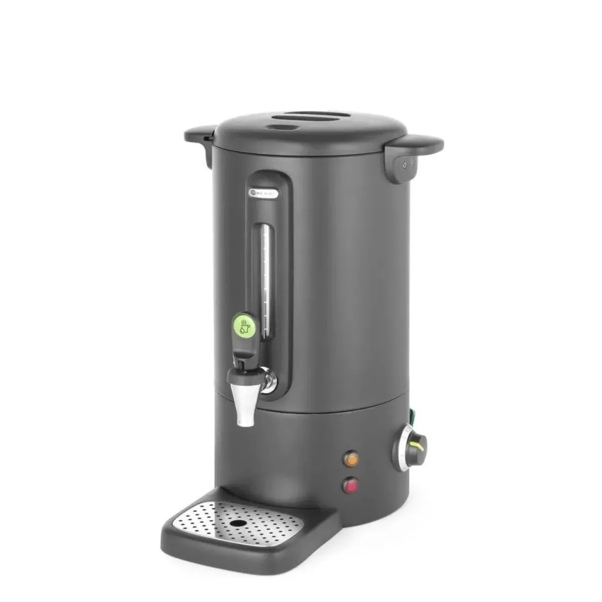 Discount Hendi Warme dranken ketel mat zwart Design by Bronwasser 9L
