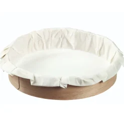 New House of Marie HoM Bakring Hout met Bakpapier Ø20x4cm 300st.