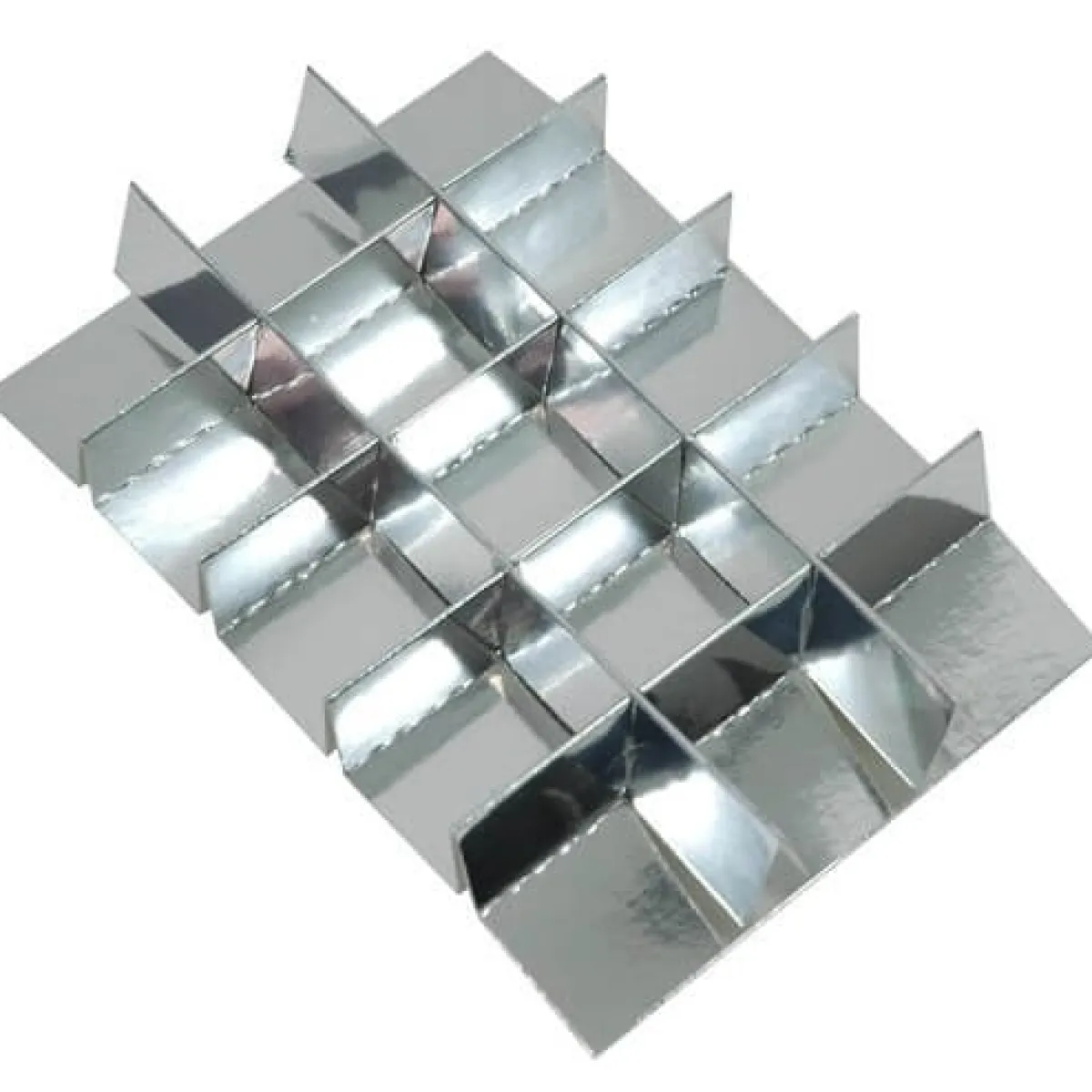 Hot Overig Interieur Chocoladeletterdoos 15-vaks Zilver 100st.