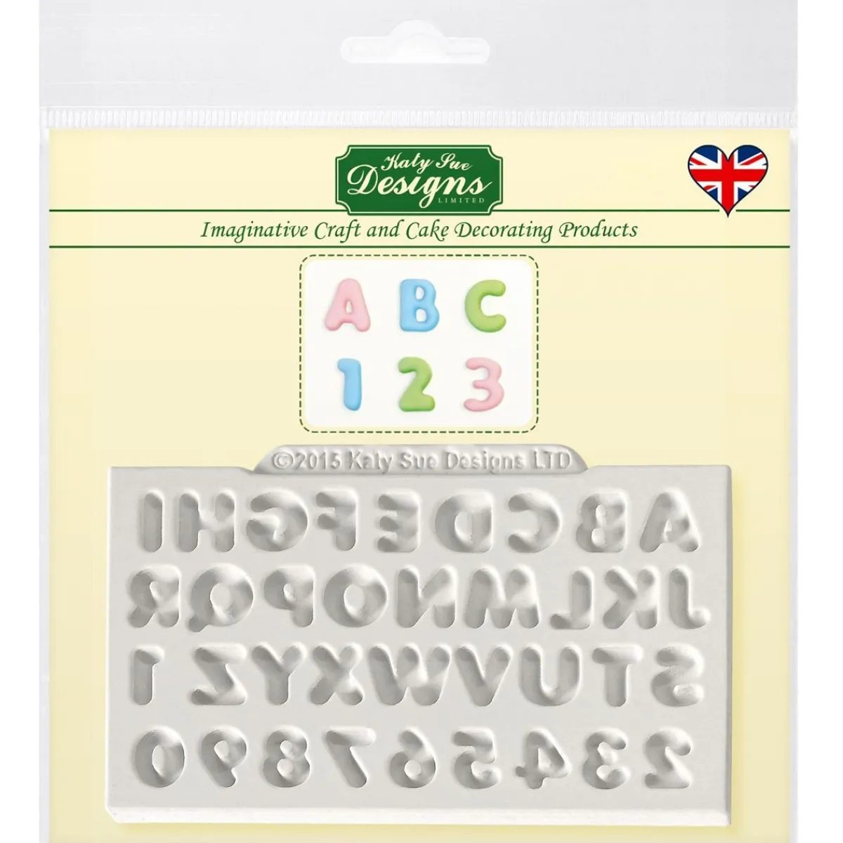 Discount Katy Sue Mold Alfabet & Cijfers