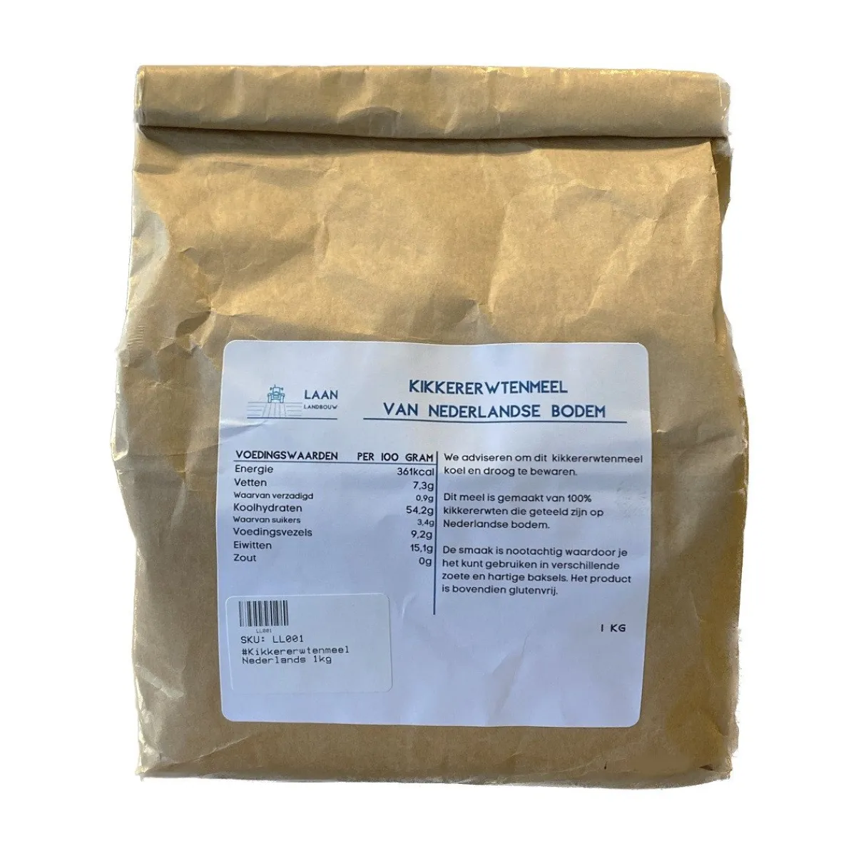 Outlet Overig Kikkererwtenmeel Nederlands 1kg