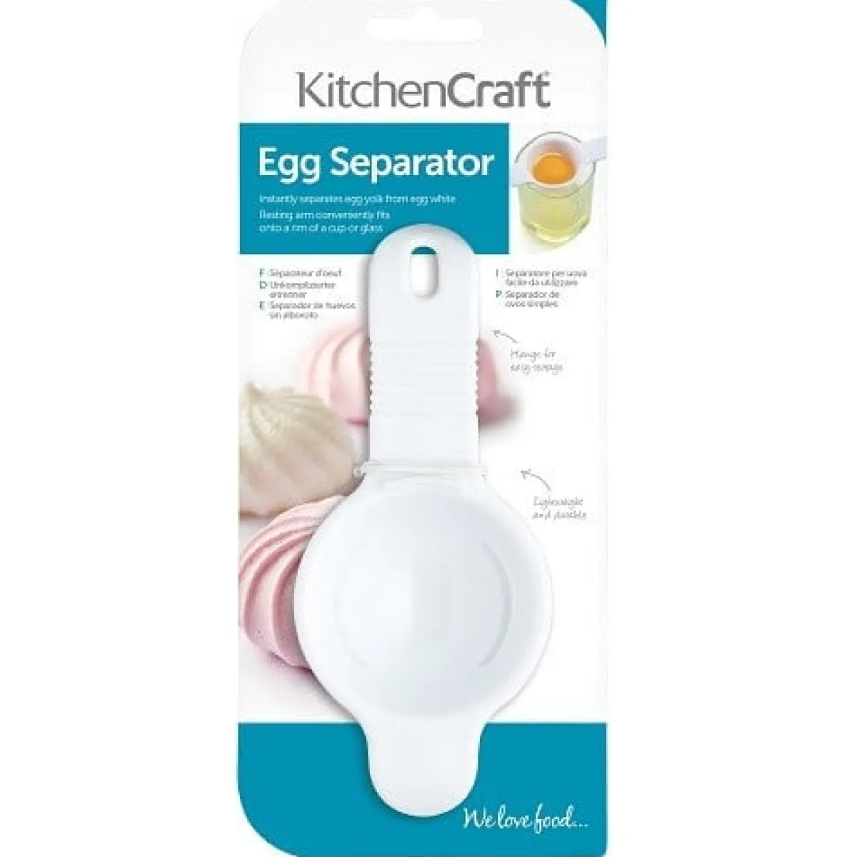 New Kitchen Craft Eierscheider kunststof heavy duty