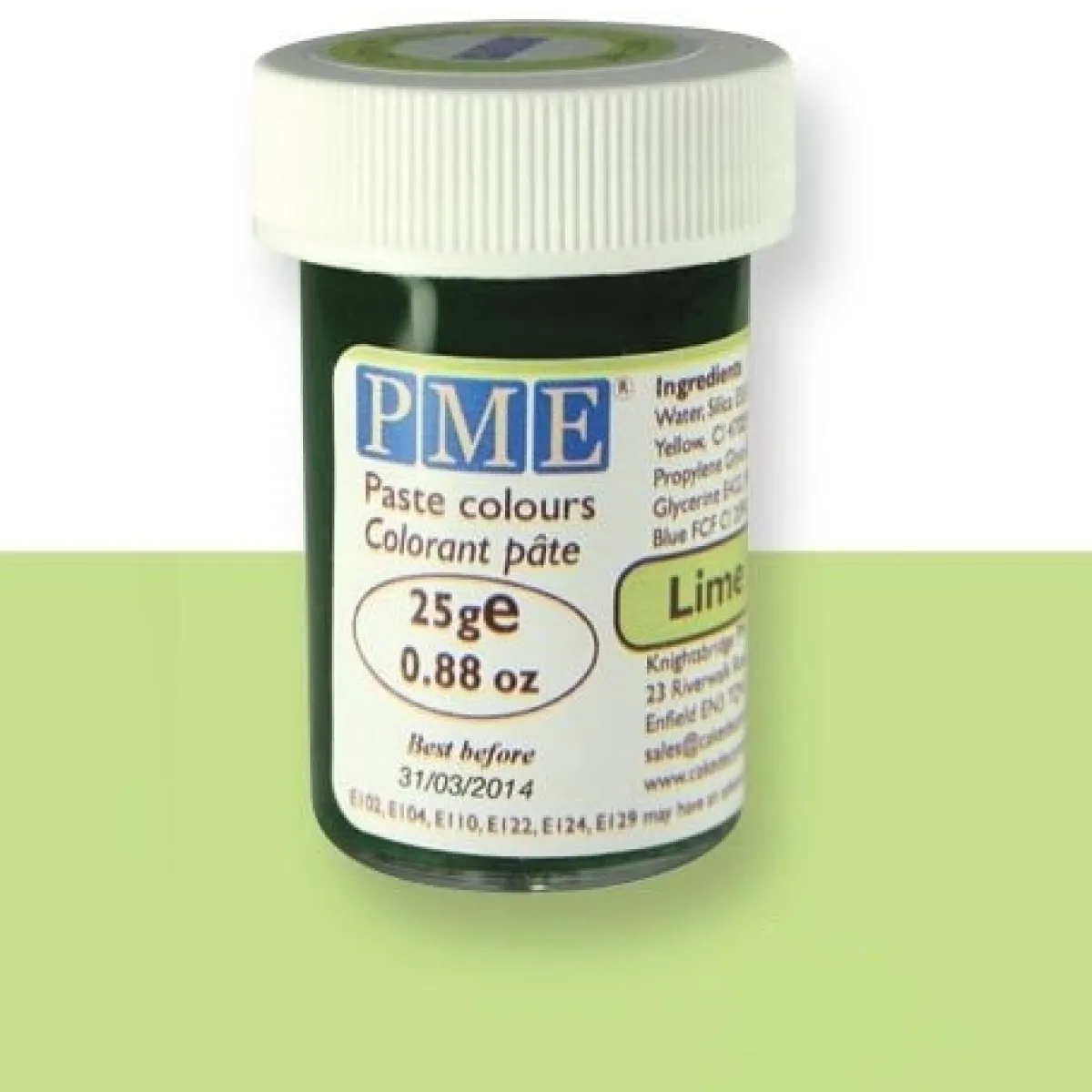 Online PME Kleurstof gel Lime Crush 25 gram