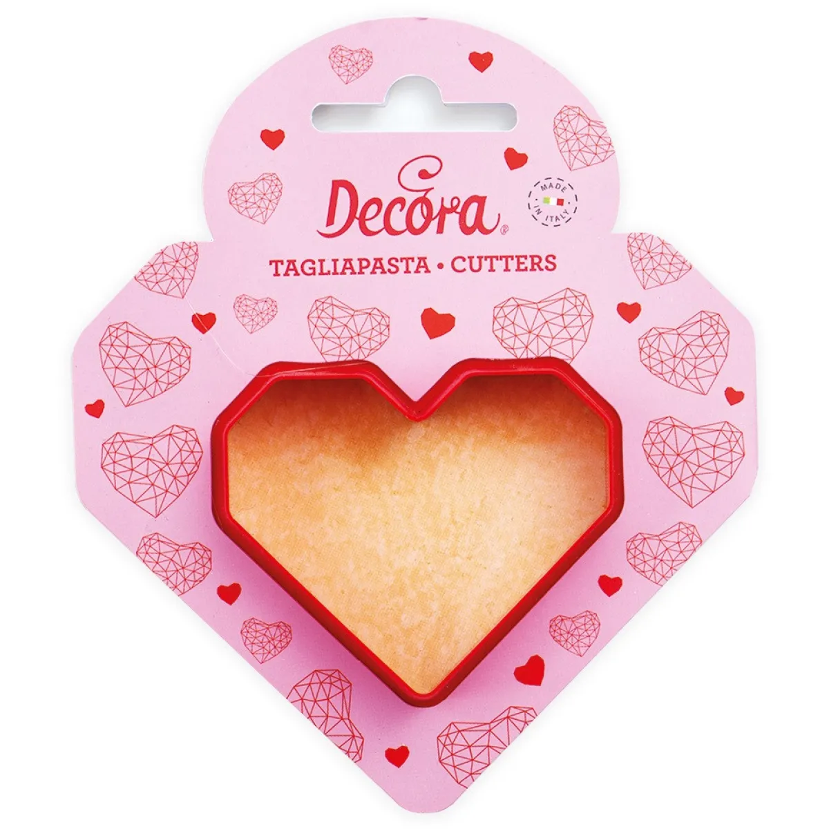 Outlet Decora Koekjes Uitsteker Hart Modern Geo**