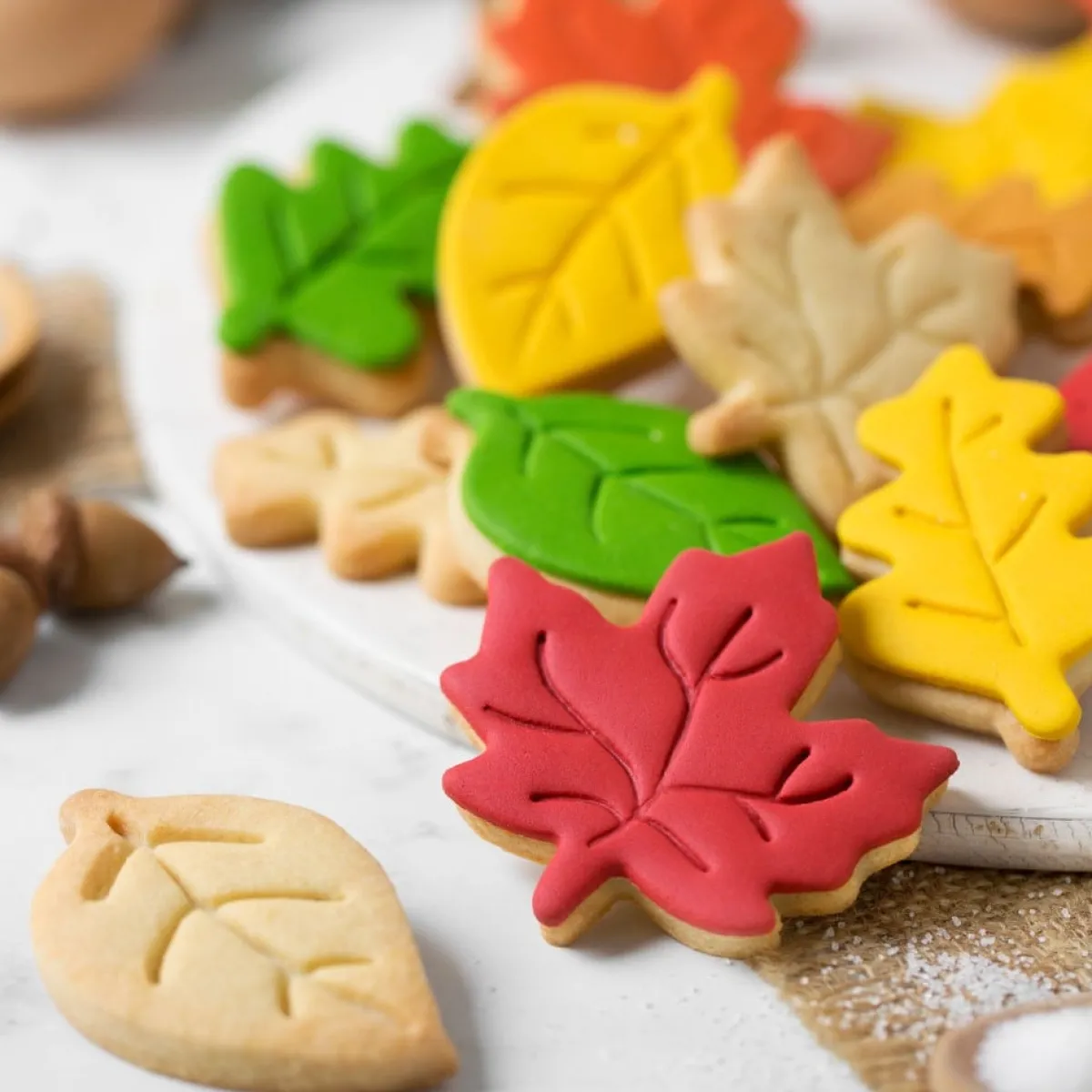 Best Decora Koekjes Uitstekerset Bladeren Set/3