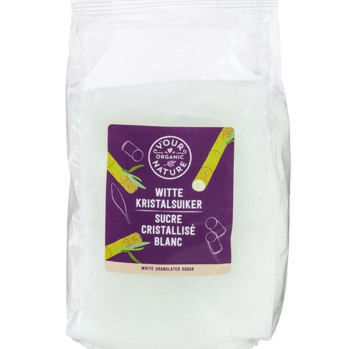 Online Your Organic Nature Kristalsuiker Biologisch 750g