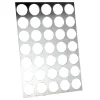 Hot Logo-galettes sjabloon RVS Rond