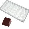 New Chocolate World Magneet bonbonvorm Vierkant 24x24x14mm (24)