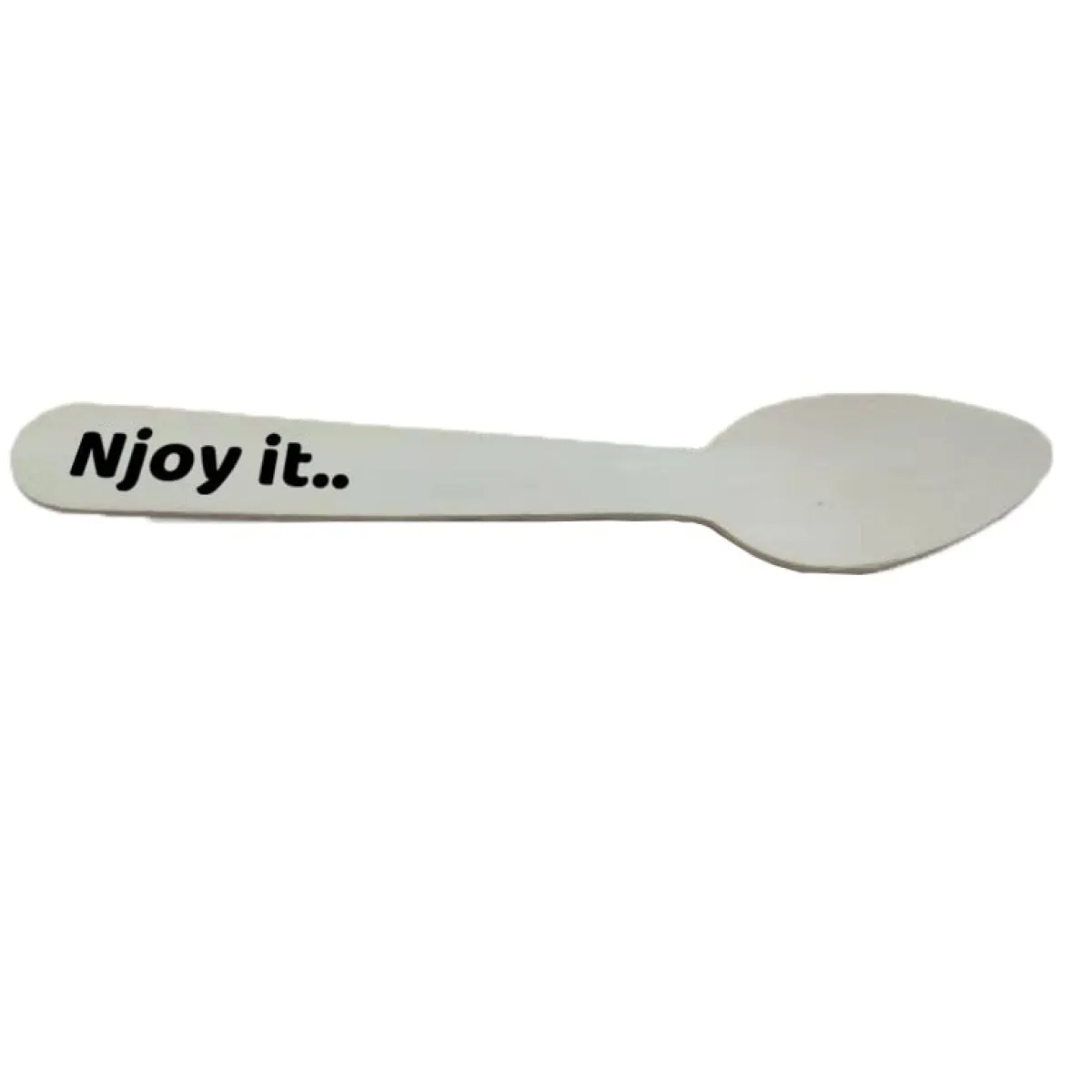 Hot Njoy IJslepels Hout (100 stuks) Bio