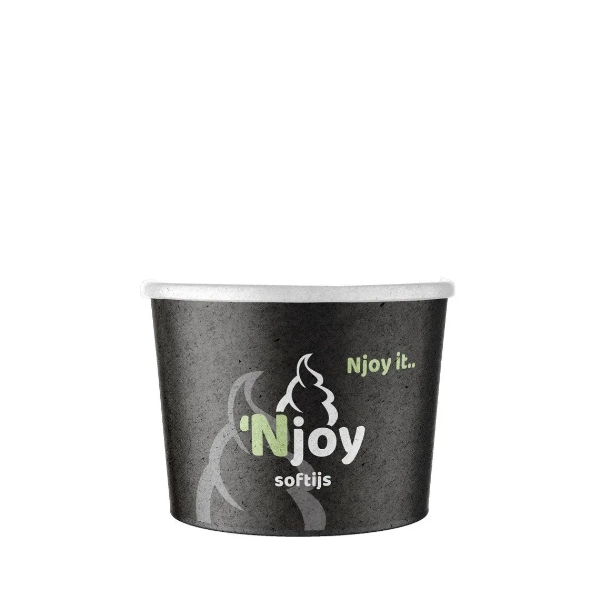 Outlet Njoy Sundae bekers 225cc (50 stuks) Bio