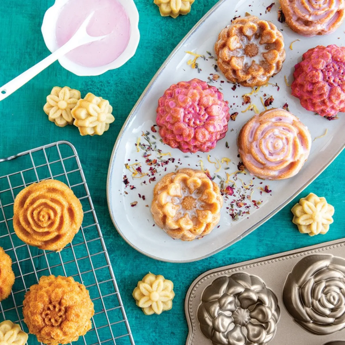 Online Nordic Ware Bloemen Bakvorm