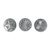Nordic Ware Koekjesstempel Pretty Pleated Set/3