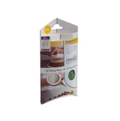 Clearance One Way Wegwerp Spuitzak (Cornetje) Transparant 10x 21x12cm