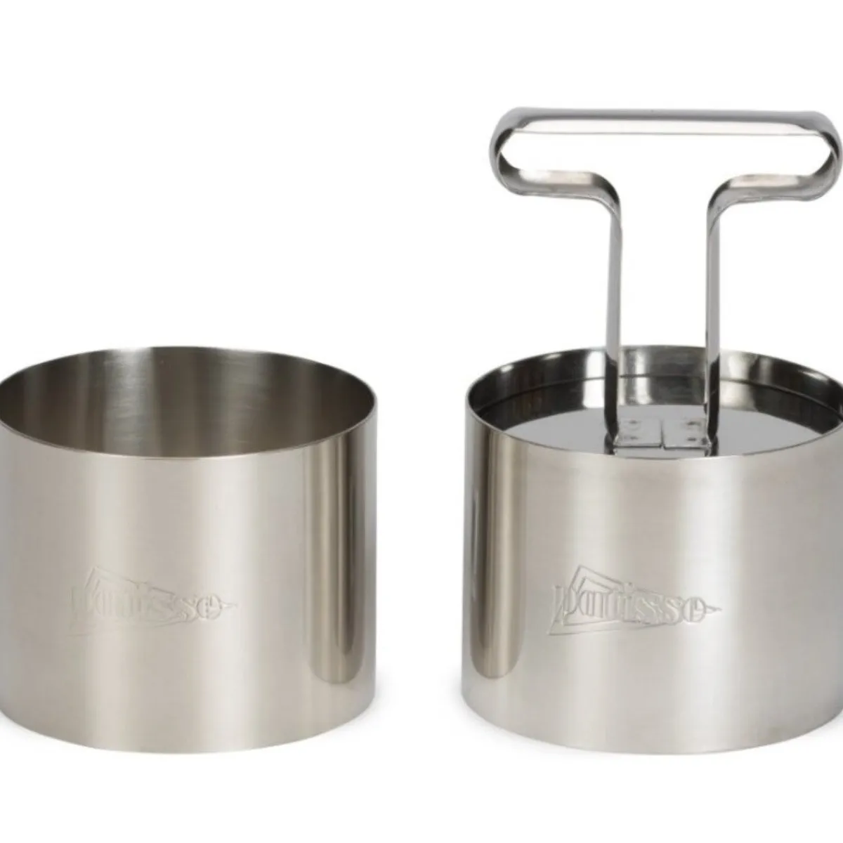 Patisse Taartring met Uitdrukker Ø7cm Set/3