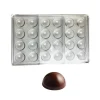 Best Pavoni Bonbonvorm Halve Bol (24x) Ø35x17,5mm