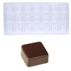 Discount Pavoni Bonbonvorm Vierkant Smooth (21x) 26x26mm