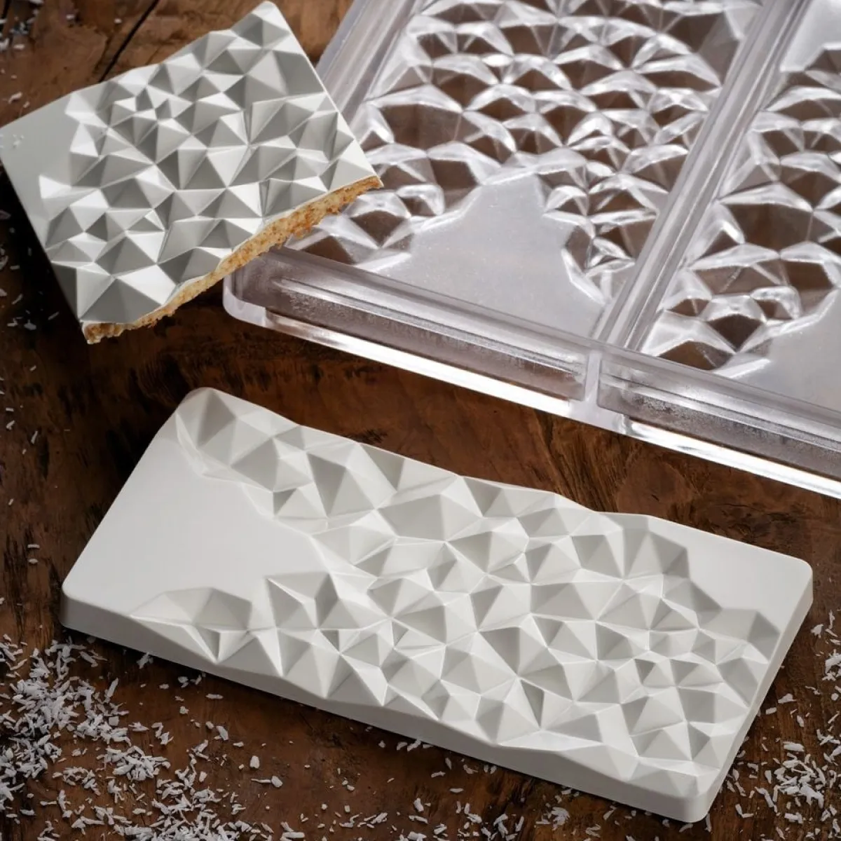 New Pavoni Chocolademal Tablet Vallee (3x) 155x77mm